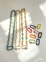 Offre Spéciale – Mousqueton à Vis Multicolore avec Micro-Incrustations de Zircon pour Fabrication de Bijoux DIY (Colliers)