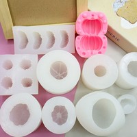 Moule en silicone écologique Kelutd pour fruits (fraise/citron/orange/citrouille) - Modèle 3D pour bougies/plateaux en résine/élaboration de gâteaux