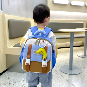 <span class=keywords><strong>Sac</strong></span> <span class=keywords><strong>à</strong></span> <span class=keywords><strong>dos</strong></span> d'école pour enfants imperméable en Oxford de mode pour la <span class=keywords><strong>maternelle</strong></span> avec fermeture <span class=keywords><strong>à</strong></span> glissière pour filles et garçons unisexes - Product Image 5