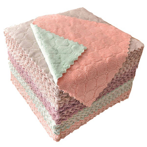 Chất Lượng Cao Sợi Nhỏ Khăn Mềm Thấm Nhà Bếp Làm Sạch Vải Không Dính Dầu Món Ăn Khăn Hộ Gia Đình Làm Sạch Khăn - Product Image 6