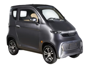 Mobil listrik kecil dua dudukan murah, mobil listrik untuk dua orang dengan bodi tertutup, skuter mobilitas 4 roda, mobil listrik mini 100km - Product Image 2