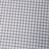Panneau de clôture architectural en maille métallique ondulée à surface plane polie en acier inoxydable pour revêtement de façade et design intérieur