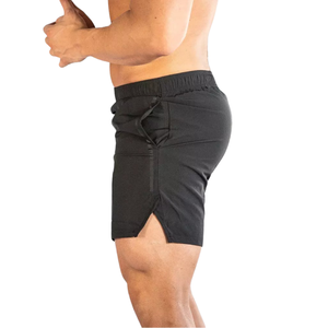 Pantalones Cortos Deportivos Casuales para Hombre, Cintura Elástica Media, Sólidos, de Secado Rápido, Transpirables, para Correr, Atletismo, Verano, Fútbol, Spandex/Algodón - Product Image 2