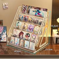 Étagère de présentation à plusieurs niveaux en acrylique, organisateur de comptoir pour jouets, objets de collection, cosmétiques et accessoires ménagers