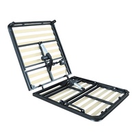Lit réglable Double pliable sans fil, base en bois, détecteur de gravité, télécommande, vente en gros d'usine