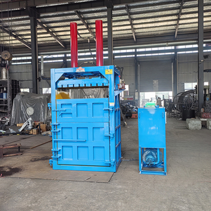 Presse à balles verticale hydraulique <span class=keywords><strong>pour</strong></span> papier, carton, plastique, aluminium, ferraille métallique, compacteur de déchets carrés, machine de pressage - Product Image 3
