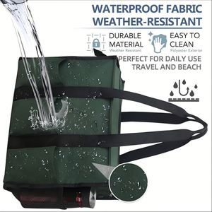 Sacs imperméables pour enseignants et infirmières avec fermeture éclair pour les voyages quotidiens, le travail, la clinique, la soins infirmiers, sac à bandoulière pour l'université - Product Image 3