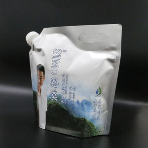 Bolsas de Embalaje de Grado Alimenticio Personalizables de 5-10L con Boquilla para Líquidos, para Vodka, Cerveza, Agua Mineral, Tequila, Grosor Personalizado - Product Image 4