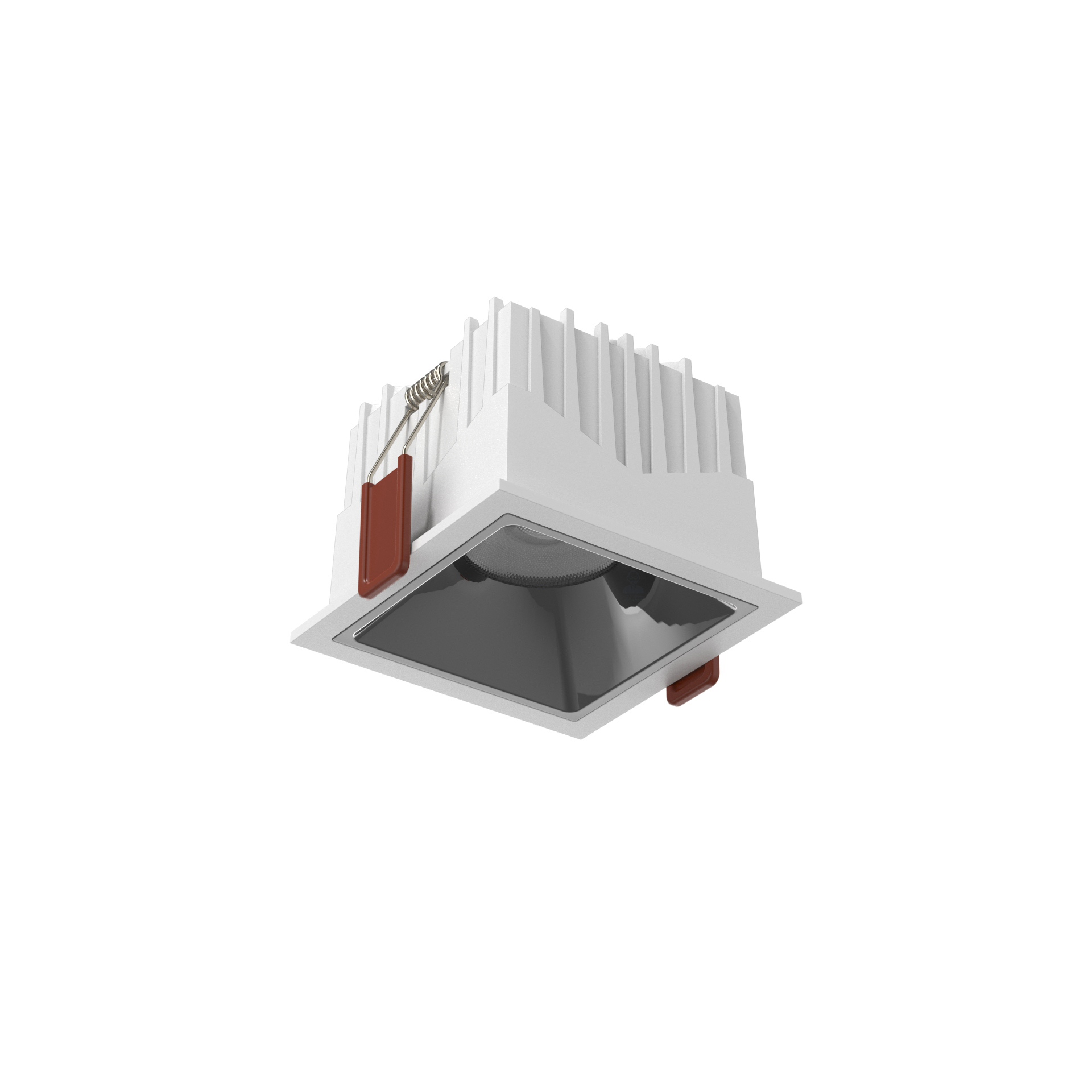 Downlight carré blanc