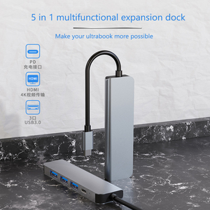 Tốc Độ Cao 2.0/3.0 USB Hub Adapter Sạc Thiết Kế Mới Loại C Docking Station Điện Thoại Sạc Với 1 Cổng Để 11 Cổng - Product Image 6