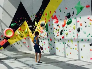 Toptan açık kapalı tırmanma hangboard ekipmanları boulrock kaya tırmanma duvarları