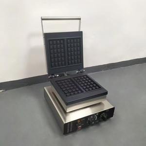 Gaufrier électrique professionnel 220V de haute qualité pour 2 <span class=keywords><strong>gaufres</strong></span> carrées - Product Image 5