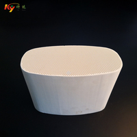 Filter partikulat EURO 2/3/4/5, substrat katalis keramik DOC/DPF