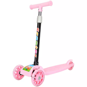 Children's <strong>Scooter</strong> <strong>Wheeled</strong> <strong>Big</strong> Child Teenager <strong>Scooter</strong> Boy Girl Single Pedal <strong>Scooter</strong> - Product Image 2