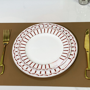 Ensemble de quatre tasses à café en céramique écologiques, style moderne occidental et luxe léger, pour le thé de l'après-midi, vaisselle française - Product Image 3