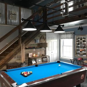 Lampe de <span class=keywords><strong>billard</strong></span> Cueelf 3 lumières pour salle de <span class=keywords><strong>billard</strong></span>, métal noir - Product Image 5