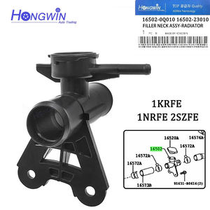 16502-0Q010 16502-23010 Kit de agua de llenado de cuello de radiador para Toyota Belta Ractis ist Yaris Vitz KSP90 1KRFE 1NRFE 2SZFE 1999-2016 - Product Image 3
