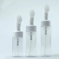 Botol Kosmetik Berkualitas Tinggi, Botol Kosong untuk Kuas, Botol Pembersih Wajah Berbusa 100ml 150ml 200ml, Botol Busa Plastik