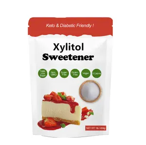 ISO Pabrik Birch Xylitol dengan Xylitol Food Grade