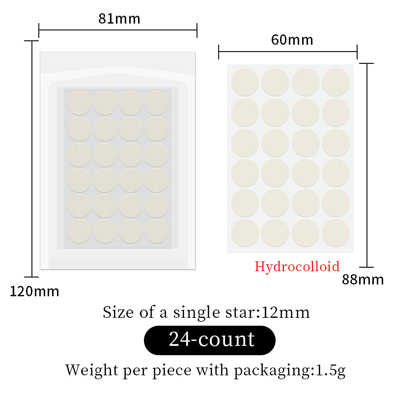 Transparent(24 Patches)