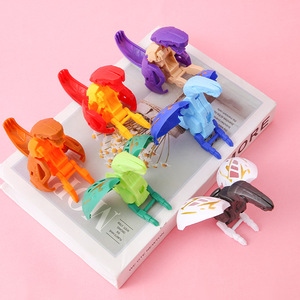 Huevo de juguete transformable de dinosaurio de 6,4 cm, huevo de dinosaurio deformable de plástico para niños de 3 a 6 años, regalo para niños de guardería - Product Image 1