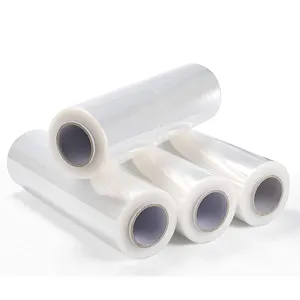 Stretch folien wickel 80 Gauge Industries tärke Clear Cling Langlebige Haft verpackung Bewegliche Verpackung Hochleistungs-Schrumpf folie