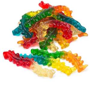 Halal Gummi Sour Assorted Flavored Gummy <strong>Worms</strong> <strong>Sweets</strong> Bulk Sour Jelly Candy Wholesale - Product Image 2