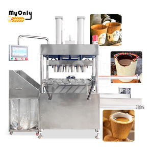 MY Ice Cream Cone Sucre Cône Baker Machine Gaufrier Machine à Gaufres Machine à Café et Thé Comestible - Product Image 1