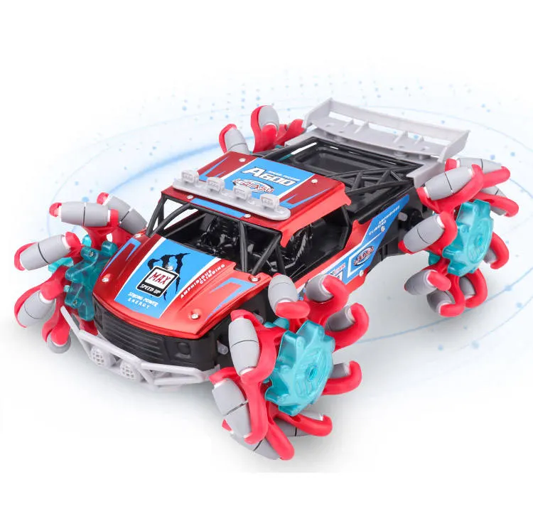 Kinderen Afstandsbediening Rotatie Stunt Auto Speelgoed 4ch Legering Radiobesturing Klimauto 'S Speelgoed Rc Stunt Drift Rollend Voertuig Speelgoed