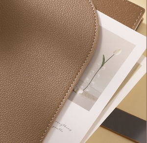 Agenda/Planificador Personalizada con Logotipo, Tapa Dura de Cuero Sintético <span class=keywords><strong>PU</strong></span>, con Bolsillo de <span class=keywords><strong>PU</strong></span> en la Cubierta y Cierre de Hebilla de Cuero - Product Image 4