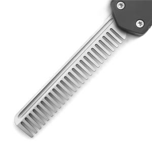 סכין מתקפלת בקשיות גבוהה חיצונית קשיות עם להב נירוסטה Damundamcation מסרק באביב-מתקפל edc קמפינג - Product Image 3