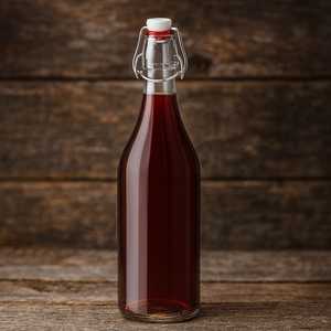 Bottiglie di vetro da 1 litro con chiusura a pressione per uso domestico - Product Image 5