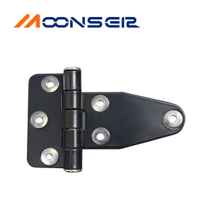 Charnière triangulaire en fer à ouverture à 180 degrés pour armoire de générateur, design industriel - Product Image 3