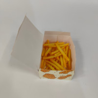 Boîte à emporter jetable pour poulet frit, conteneur en papier pour frites, snacks et restauration rapide