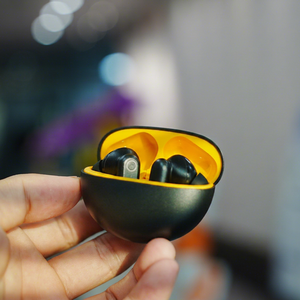 Factory Price Hot Sale Wireless Earbuds <b>Bluetooth</b> 5.2 In Ear TWS Earbuds with Total 16hrs Playtime Black Yellow Case HD Call - Product Image 1