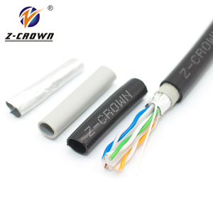 Câble Ethernet souterrain blindé UTP 28 AWG CCA pour extérieur, Cat6 <span class=keywords><strong>20m</strong></span>, câbles multipaires Cat5e - Product Image 6