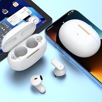 Auriculares intrauditivos TWS baratos al por mayor, auriculares inalámbricos V5.4 con cancelación de ruido y llamadas de alta definición, auriculares estéreo para juegos deportivos