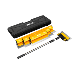 Kit de Cuchilla de Alisado Personalizado al Por Mayor de 25CM, 40CM, 60CM, 80CM con Mango Telescópico, Espátula de Acero Inoxidable, Herramienta Manual para Paneles de Yeso - Product Image 1