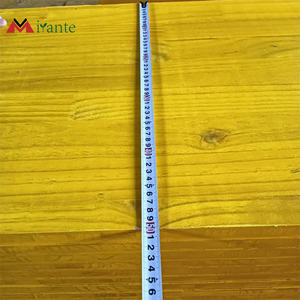 แผงไ<span class=keywords><strong>ม</strong></span>้อัดบานประตูหน้าต่างสีเหลืองแบบหล่อ3ชั้นสีเหลือง HF - Product Image 2