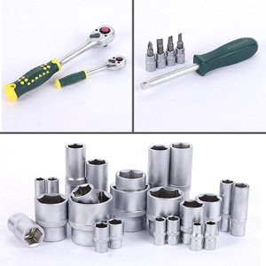 28-delige 1/2 inch Cr-V zeskant ratelset voor automonteurs - Product Image 4
