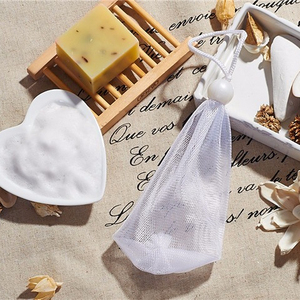 A86 רשת קצף מתכלה לניקוי פנים נטו פלסטיק נטו לטיפול בעור יעיל וידידותי לסביבה - Product Image 2