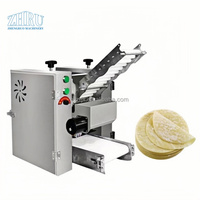 Machine professionnelle commerciale industrielle automatique électrique en acier inoxydable 304, avec moteur en cuivre pur pour la production de peaux de raviolis et de peaux de baozi