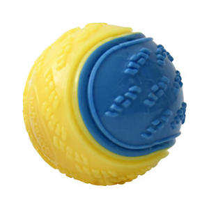 SY2025 Alta Qualità Novità 2025 Giocattolo per Cani in TPR Bicolore Sonoro, Resistente ai Morsi, per Allenamento e Interazione - Product Image 3
