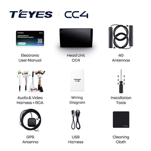Radio para Auto <span class=keywords><strong>TEYES</strong></span> CC4 2K Android Universal de 9.5/10.36 Pulgadas, Estéreo para Auto con CarPlay Inalámbrico, <span class=keywords><strong>Autoradio</strong></span> con Unidad Principal de 8+128GB - Product Image 6