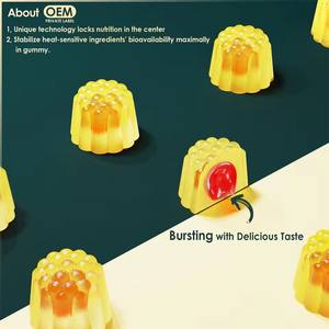 อาหารเสริมเบอร์เบอรีนแบบกำหนดเอง 500 มก. เบอร์เบอรีนแบบลิโปโซมในรูปแบบเยลลี่ ผสมอบเชยซีลอน มะระขี้นกแบบวีแกน เพื่อการเผาผลาญที่สมดุล - Product Image 6