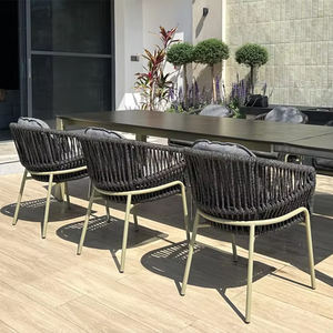 Conjunto de Muebles de Jardín Modernos para Patio de Hotel, Mesa y Sillas, Resistentes al Agua y a los Rayos UV, para Playa, Costa y Jardín - Product Image 2