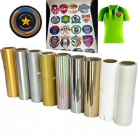 Film de transfert thermique Qinyu de haute qualité 0,35 mm 3D TPU PU arc-en-ciel, haute température, imprimante stéréoscopique UV, textiles personnalisés