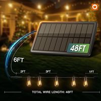 Projecteurs solaires LED extérieurs étanches avec détecteur de mouvement pour Noël, Halloween, allées, jardins et voies de circulation