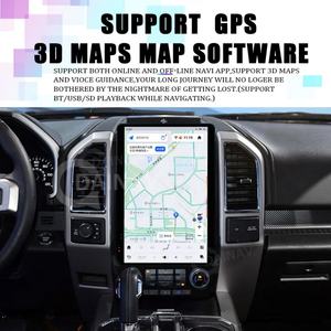 Autoradio 14,4 pouces pour Ford F150 2015-2022, Android 13, écran vertical, navigation GPS, autoradio stéréo - Product Image 4
