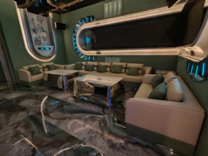 Ensemble de canapés pour boîte de nuit avec structure en acier inoxydable - Mobilier KTV de qualité commerciale pour projets de grande envergure - Product Image 3